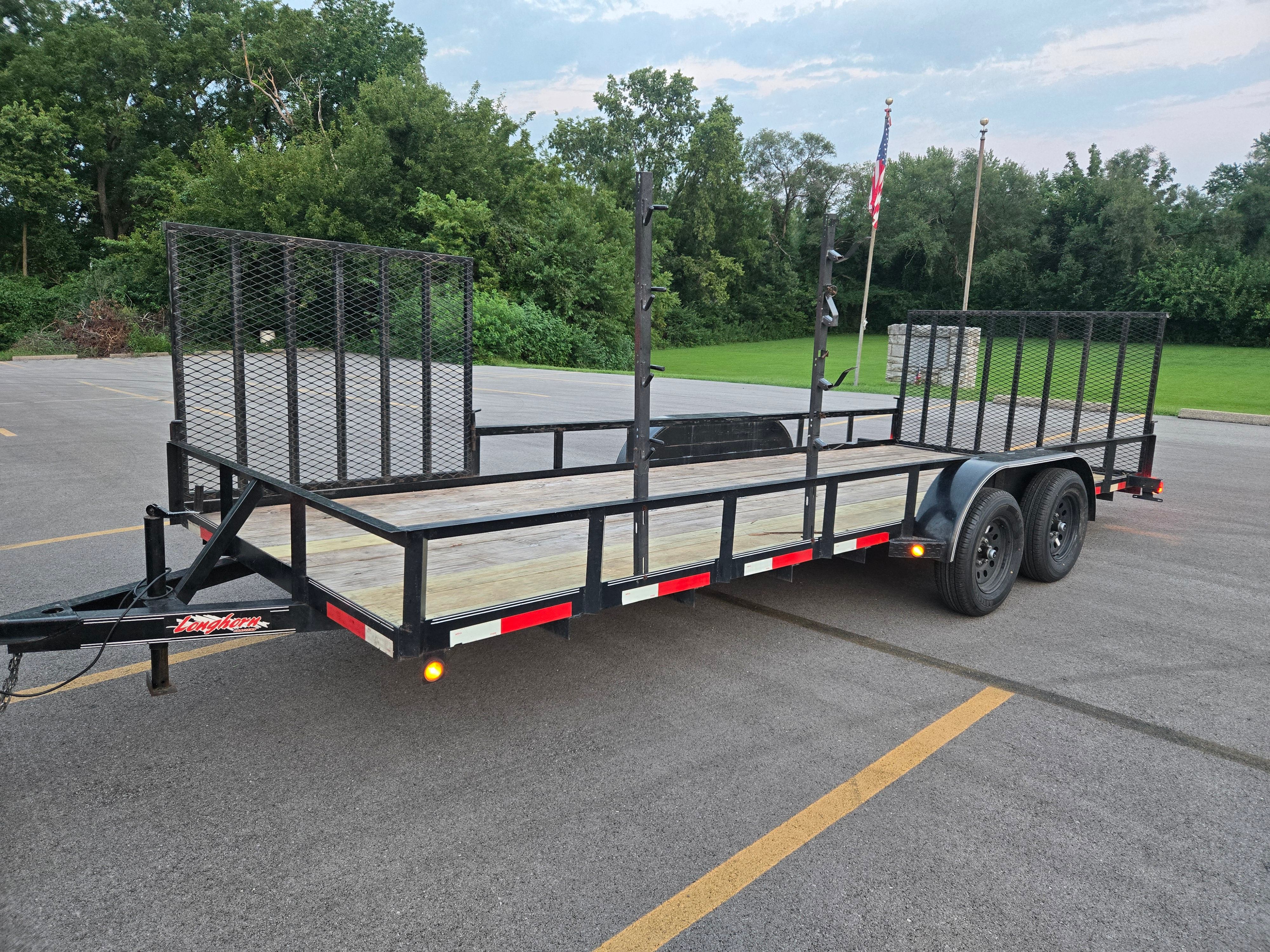 2023 Longhorn 82x20 Utility Trailer - Image 1